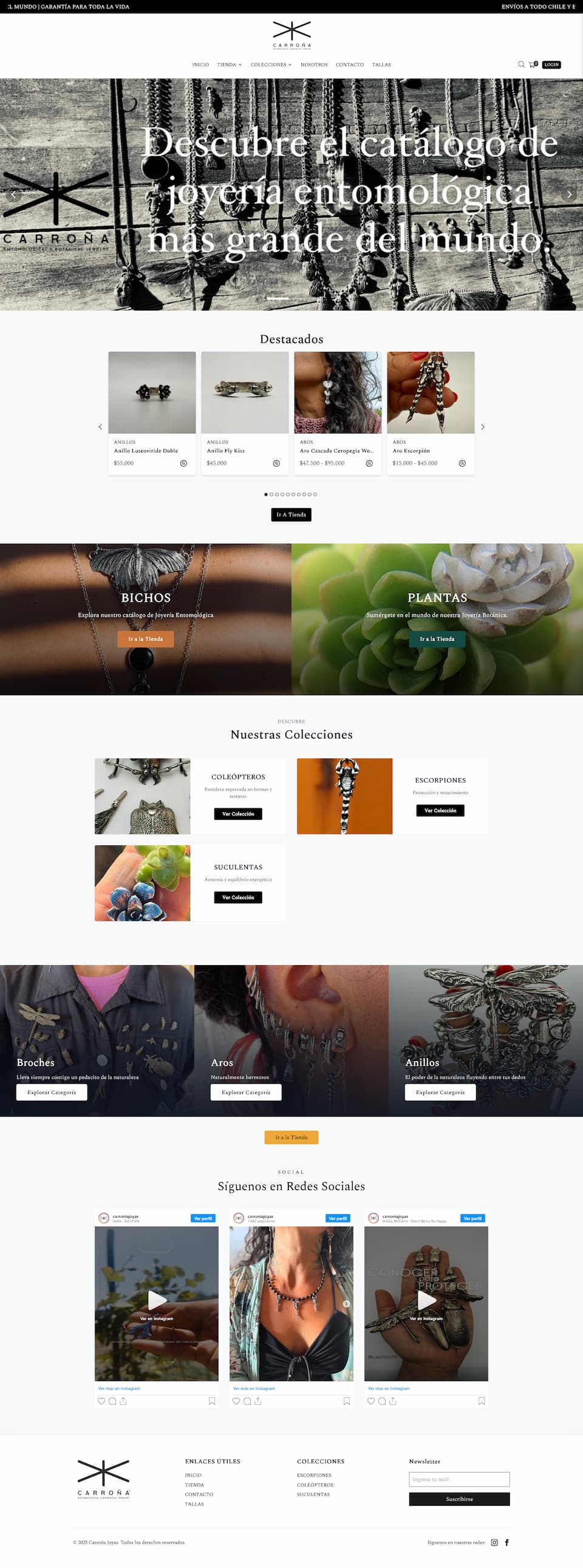 Carroña website