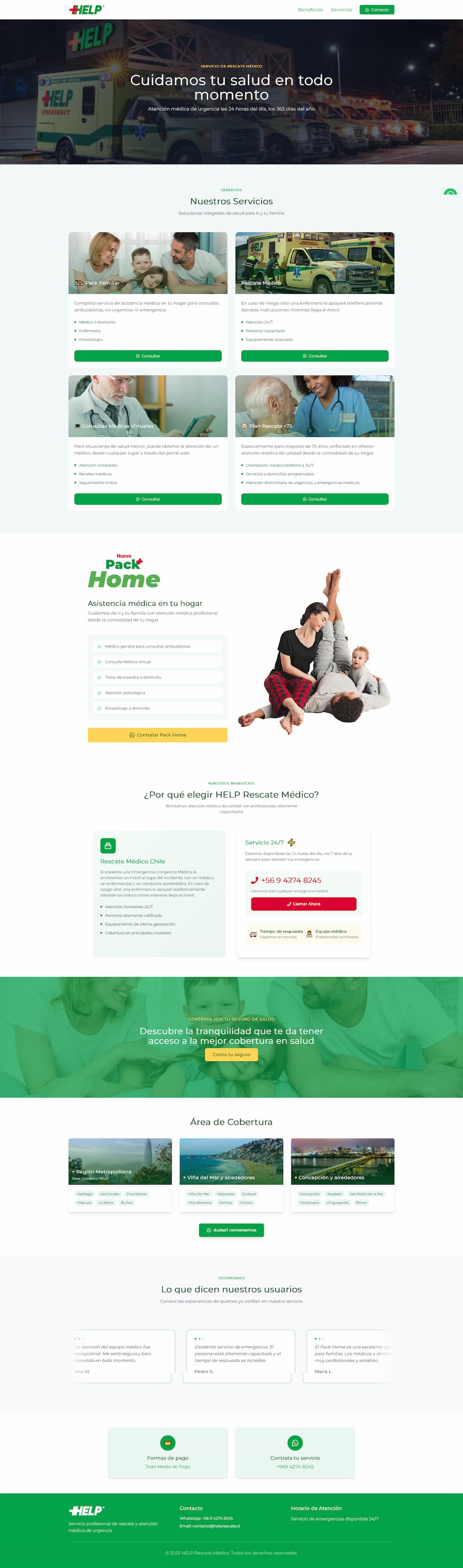 Contrata Help website